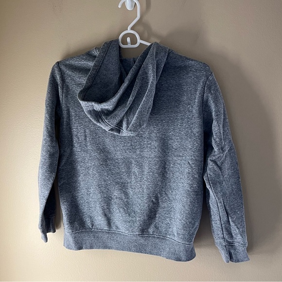 🔘CAT & JACK: Boy’s size M, gray long sleeve hooded zip-up jacket, preowned🔘 - Picture 5 of 5